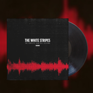 Okładka płyty winylowej artysty White Stripes o tytule BBC Sessions