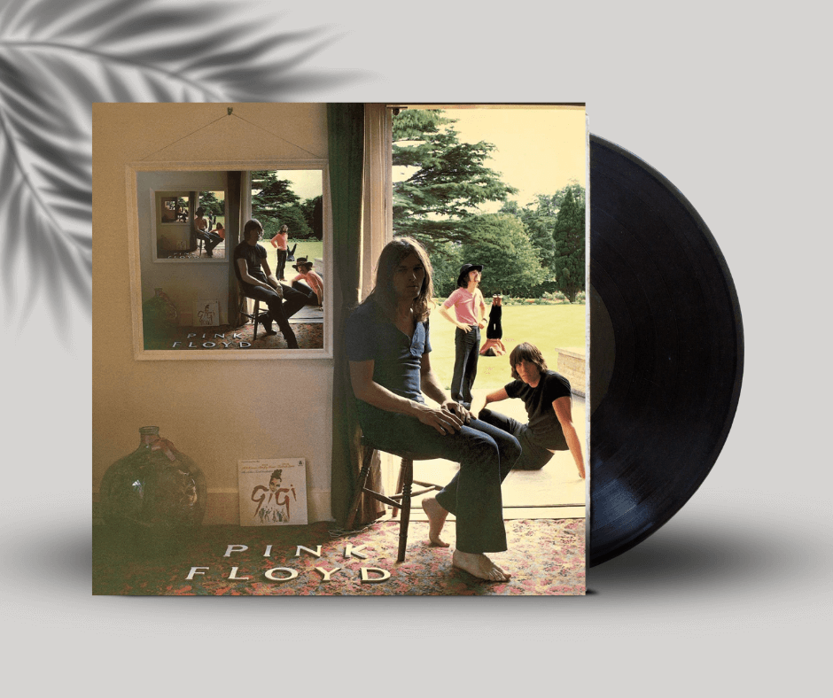 “Okładka płyty winylowej artysty Pink Floyd o tytule Ummagumma