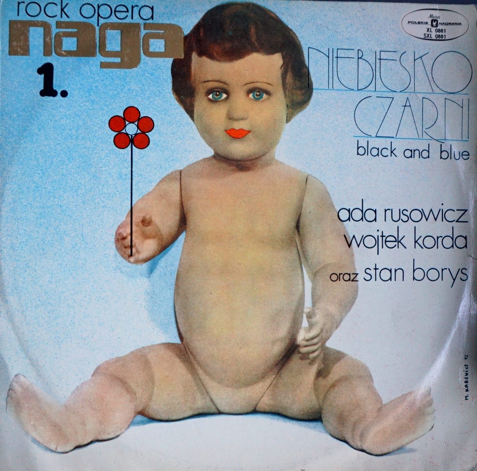 Niebiesko Czarni – Rock-Opera Naga I [Vinyl LP] (VG/VG)