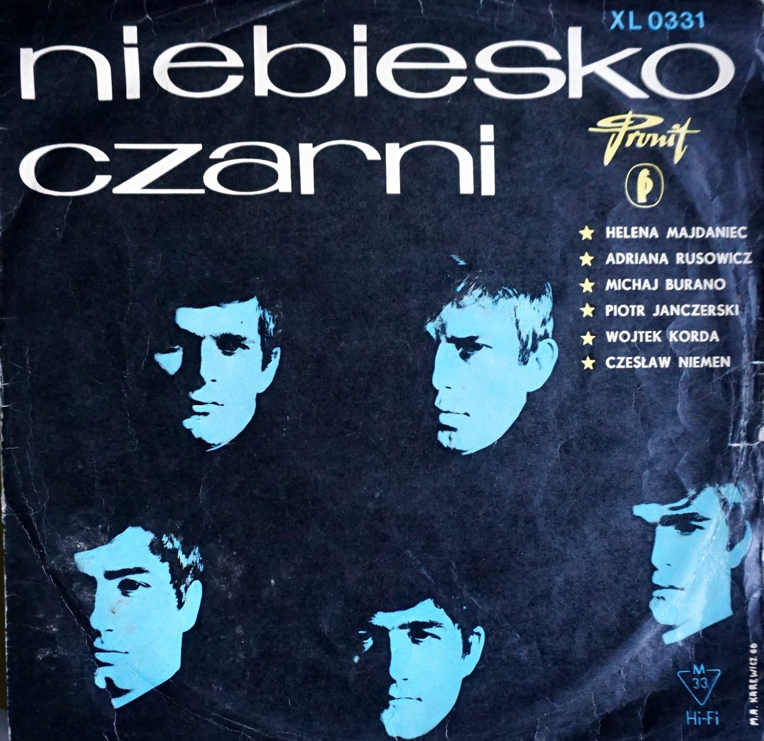 Niebiesko Czarni – Niebiesko Czarni [Vinyl LP] (G/G)