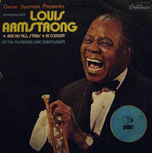 Louis Armstrong and His All-Stars – An Evening With Louis Armstrong And His All Stars In Concert At The Pasadena Civic Auditorium [Vinyl 2LP] (VG/VG)