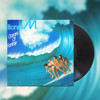 Okładka płyty winylowej artysty Boney M o tytule Oceans Of Fantasy