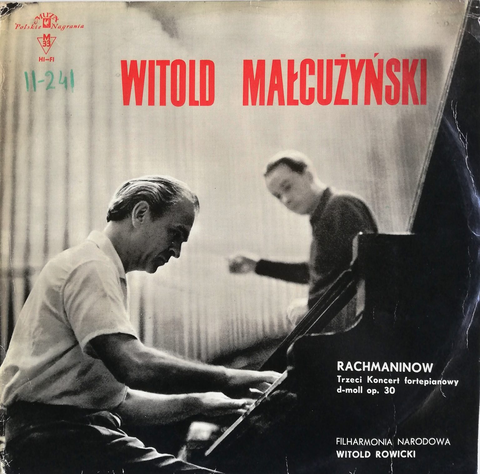 Witold Małcużyński – Sergiusz Rachmaninow Koncert Fortepianowy Nr 3 D-moll