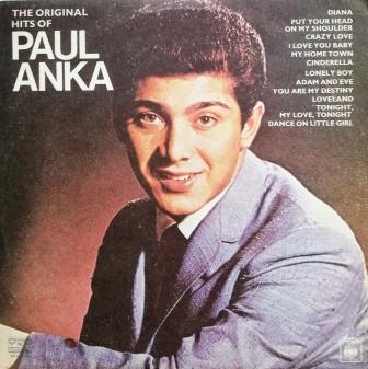 Paul Anka – The Original Hits of Paul Anka LP