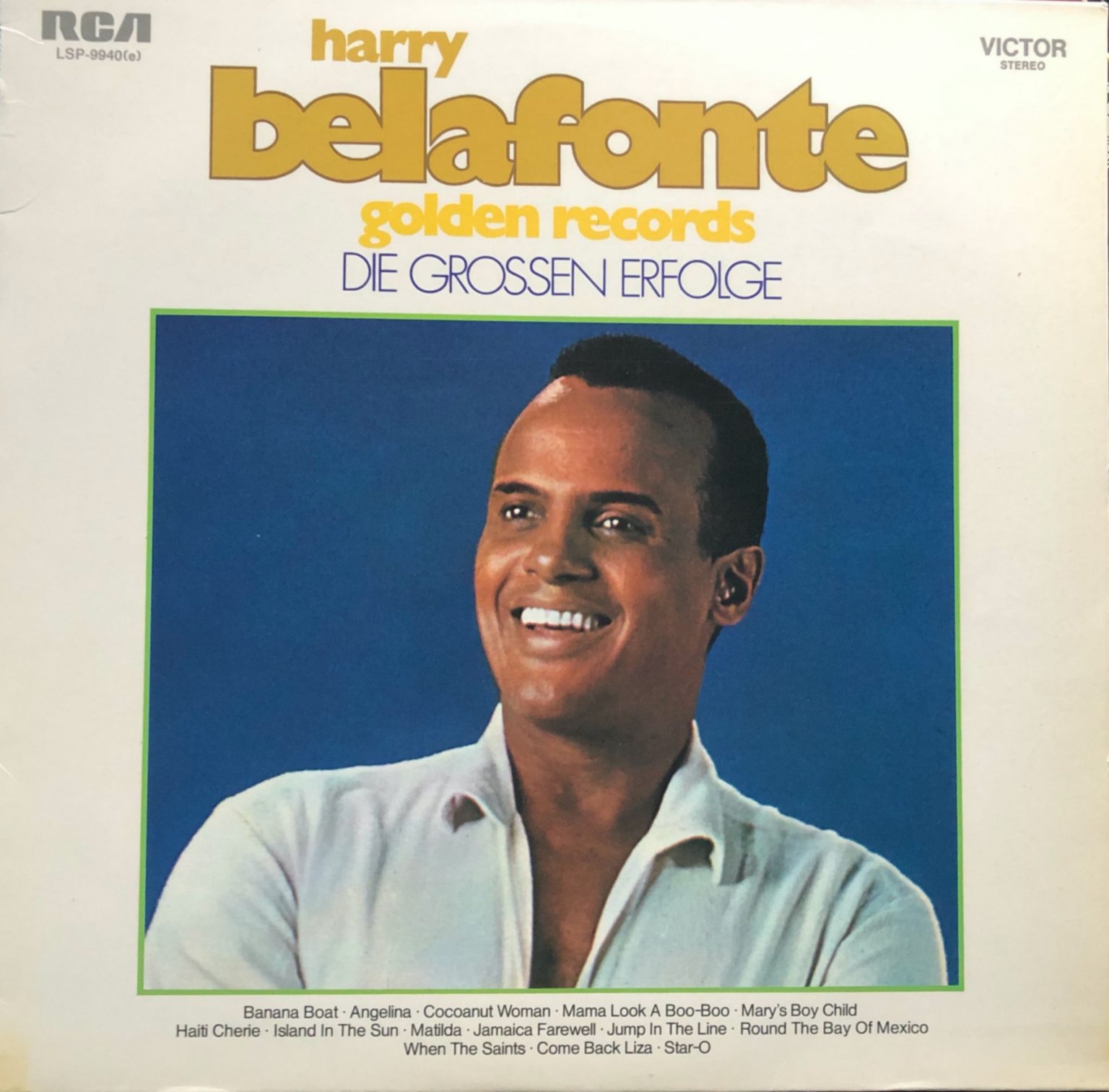 Harry Belafonte – Golden Records (Die Grossen Erfolge) LP