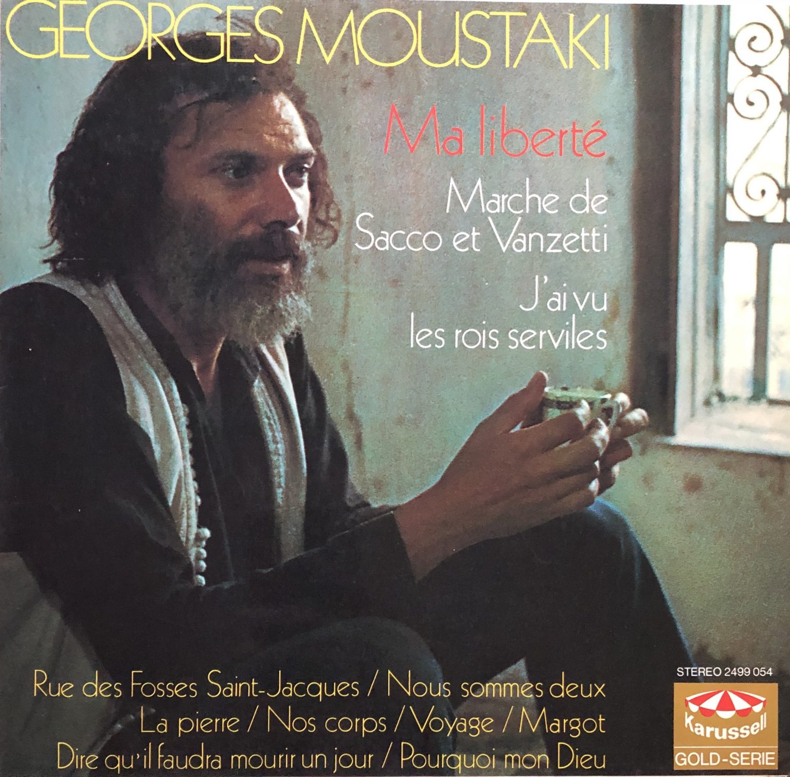 Georges Moustaki ‎– Ma Liberté LP