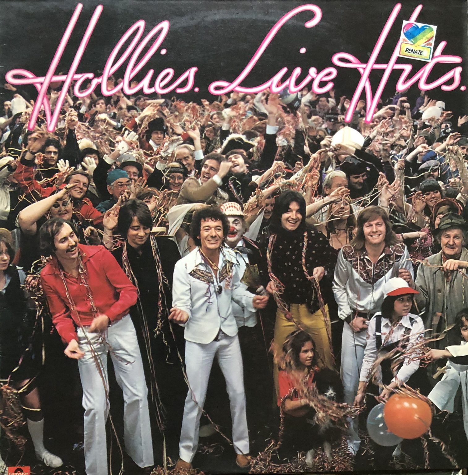 The Hollies ‎– Hollies Live Hits LP