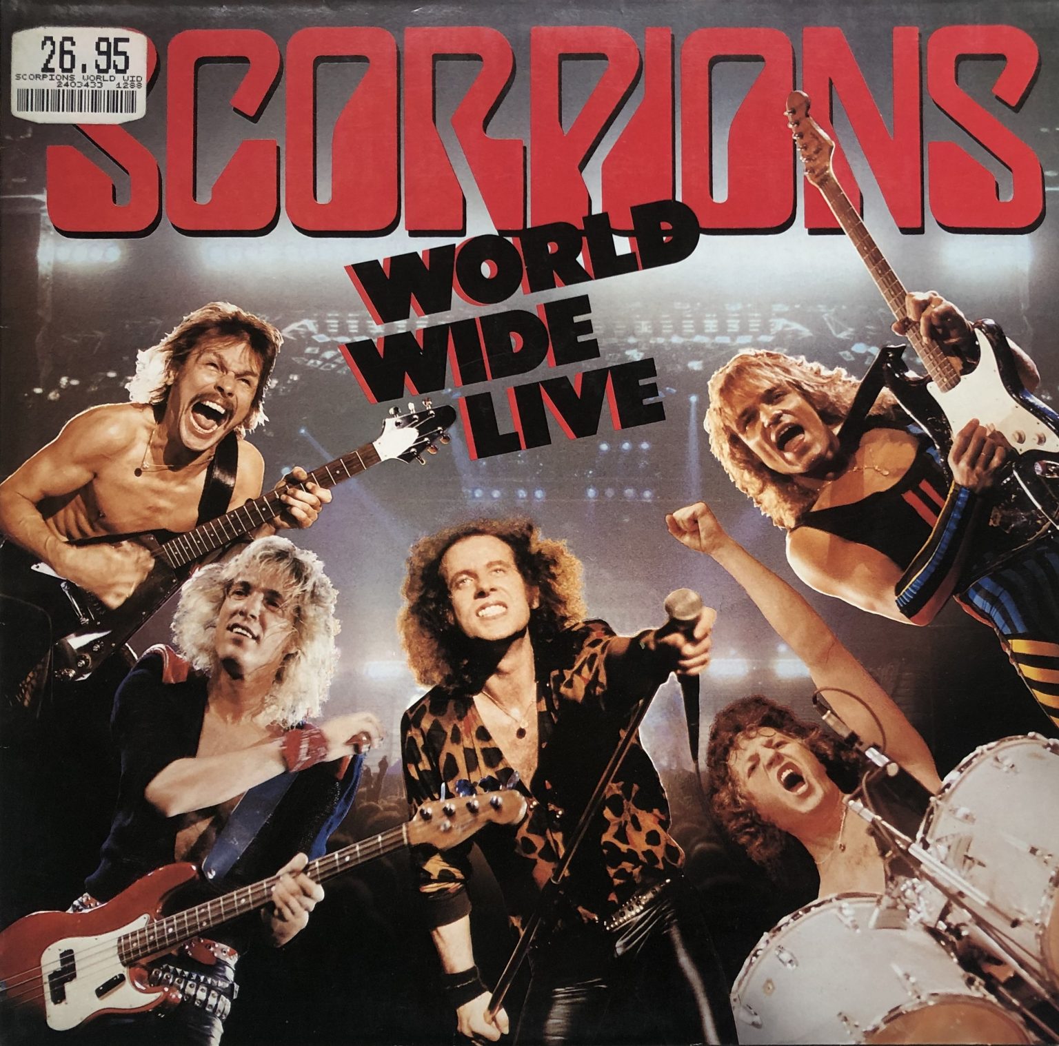 Scorpions – Word Wide Live LP