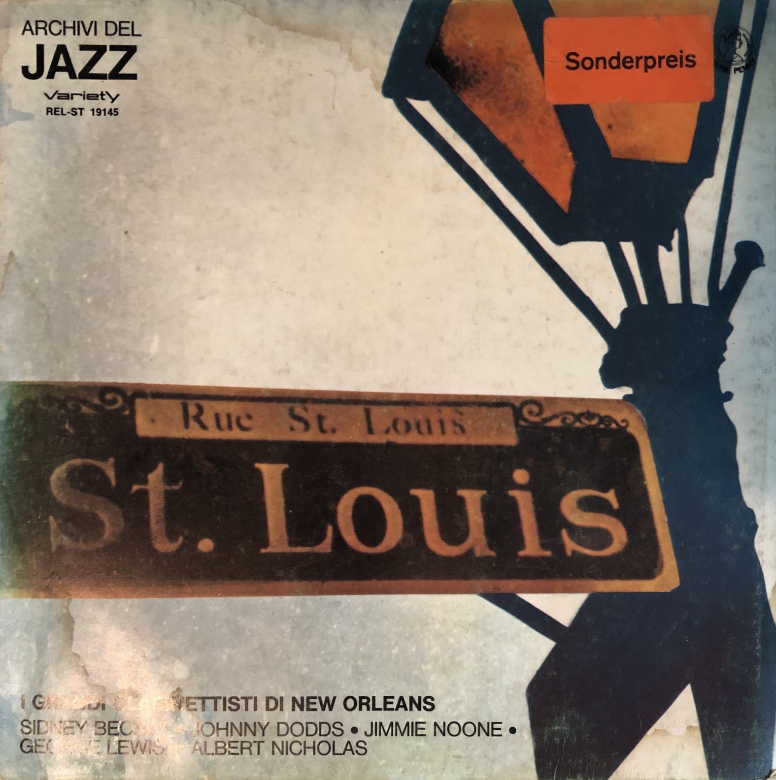 Various – I Grandi Clarinettisti Di New Orleans LP