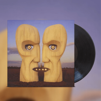 Okładka płyty winylowej artysty Pink Floyd o tytule Division Bell