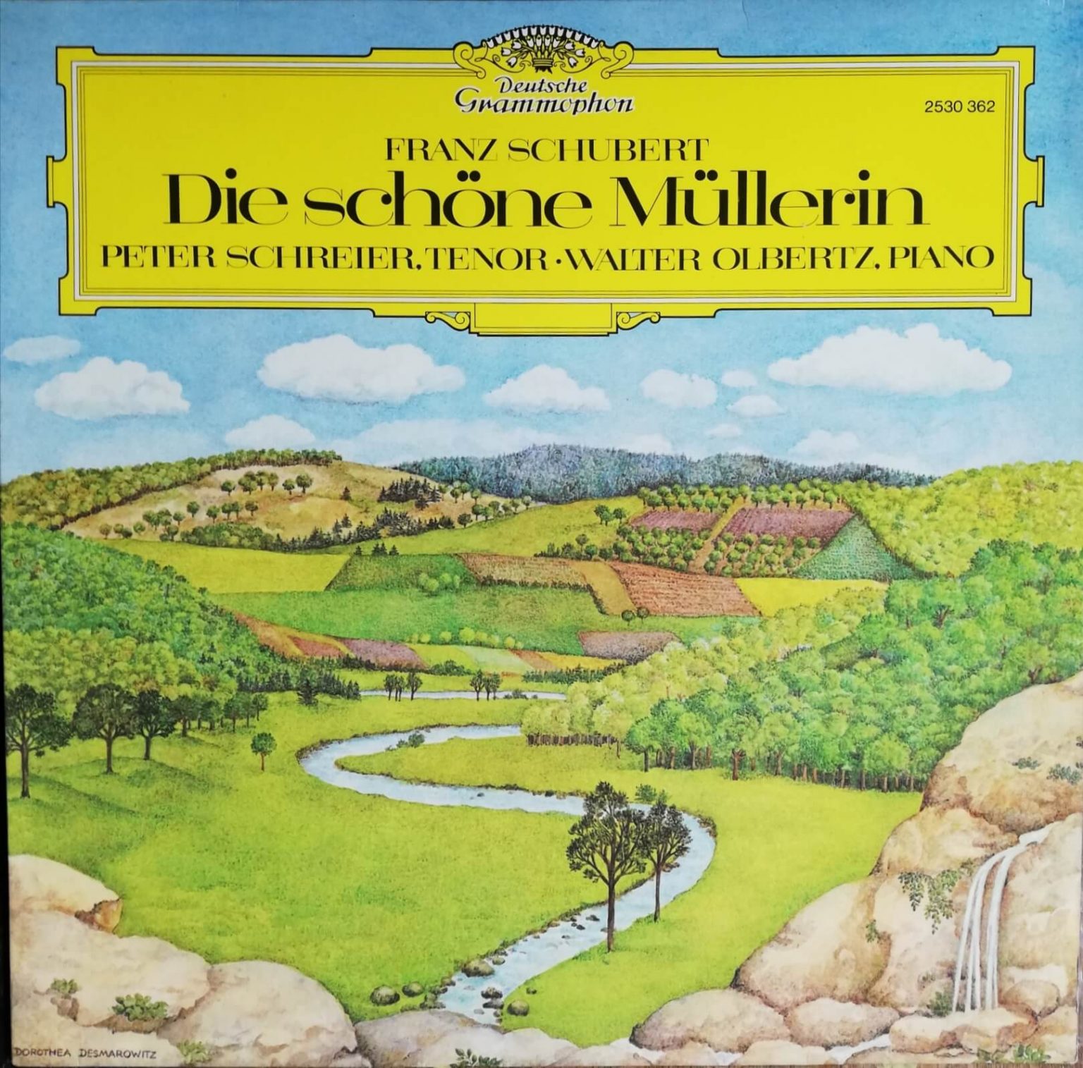 Franz Schubert – Peter Schreier – Die Schone Mullerin LP