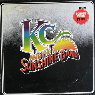 Okładka płyty winylowej artysty KC and the Sunshine Band o tytule KC AND THE SUNSHINE BAND