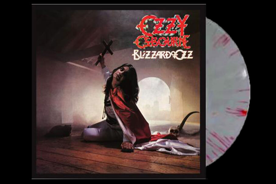 Okładka płyty winylowej artysty Ozzy Osbourne o tytule BLIZZARD OF OZZ