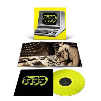 Okładka winylowa artysty Kraftwerk o tytule Radio-activity