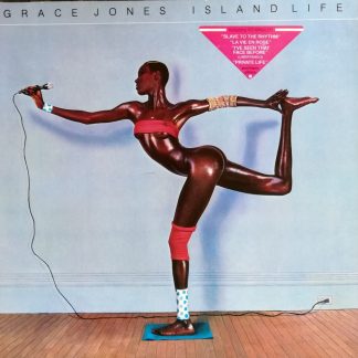 Okładka płyty winylowej artysty Grace Jones o tytule ISLAND LIFE