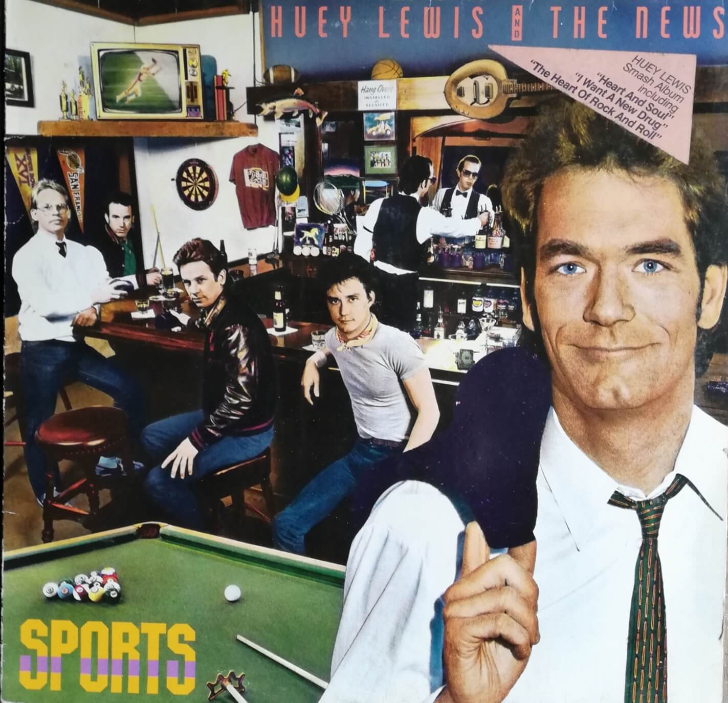 Huey Lewis and the News SPORTS LP