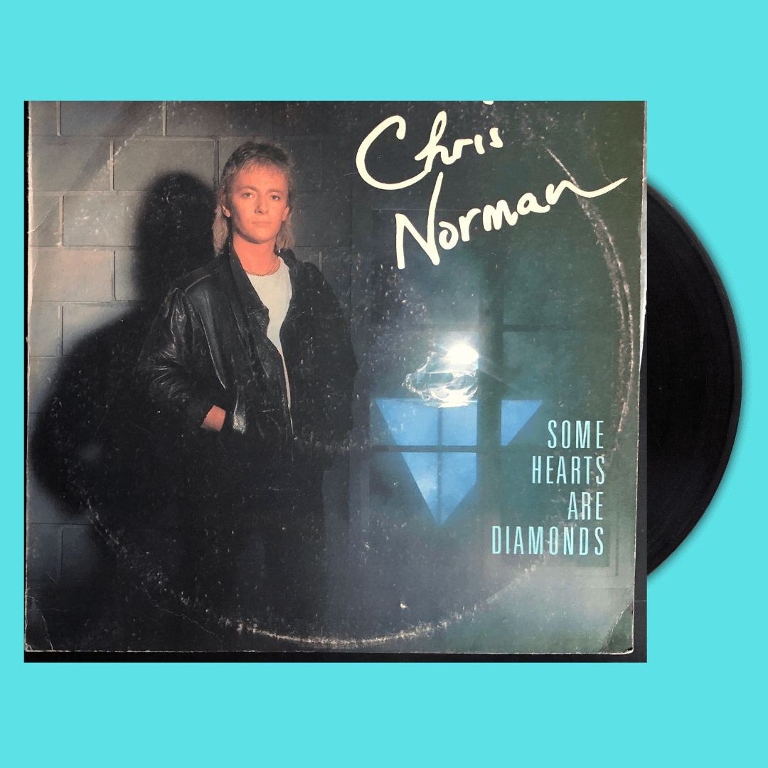 Okładka płyty winylowej artysty Chris Norman o tytule SOME HEARTS ARE DIAMONDS