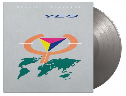 Yes 9012 LIVE THE SOLOS LP SILVER VINYL