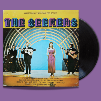 Okładka płyty winylowej artysty The Seekers o tytule THE SEEKERS