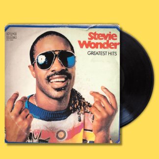 Okładka płyty winylowej artysty Stevie Wonder o tytule Greatest Hits