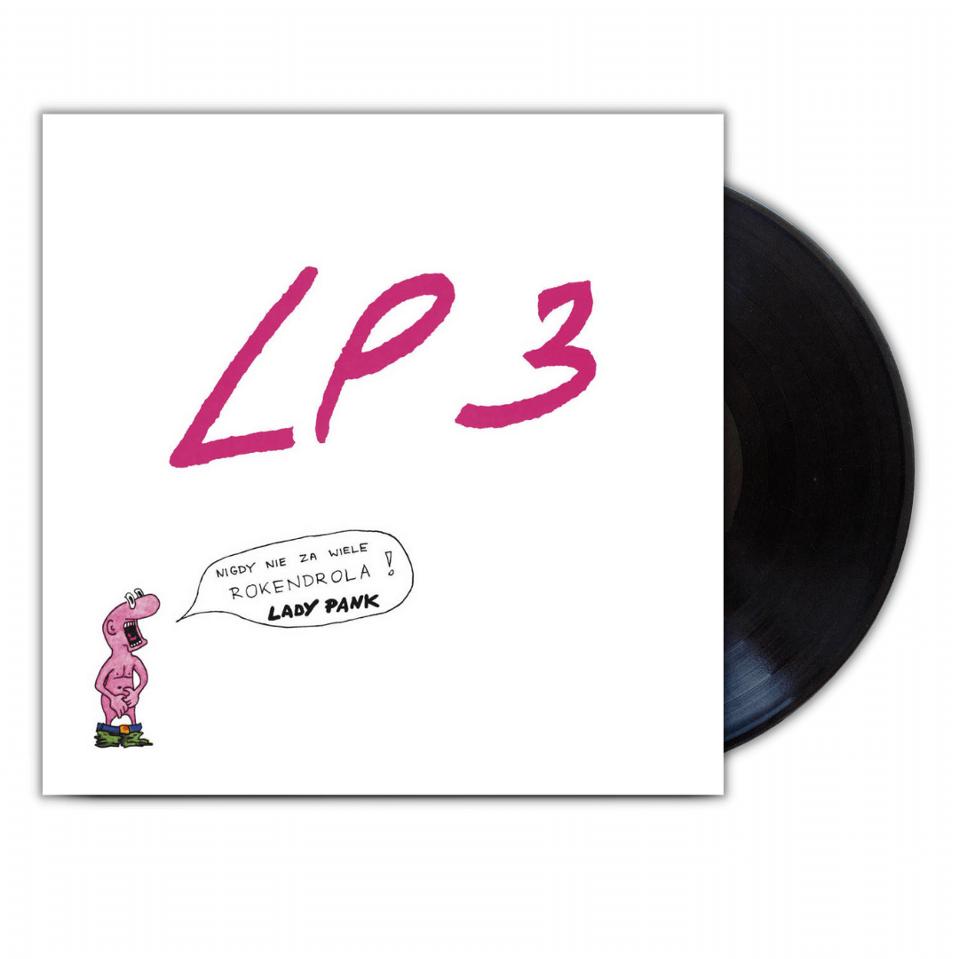 Okładka płyty winylowej zespołu Lady Pank o tytule LP 3