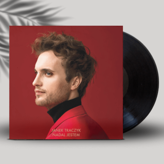 Okładka płyty winylowej artysty Janek Traczek o tytule Nadal Jestem