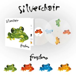 Okładka płyty winylowej artysty Silverchair o tytule FROGSTOMP