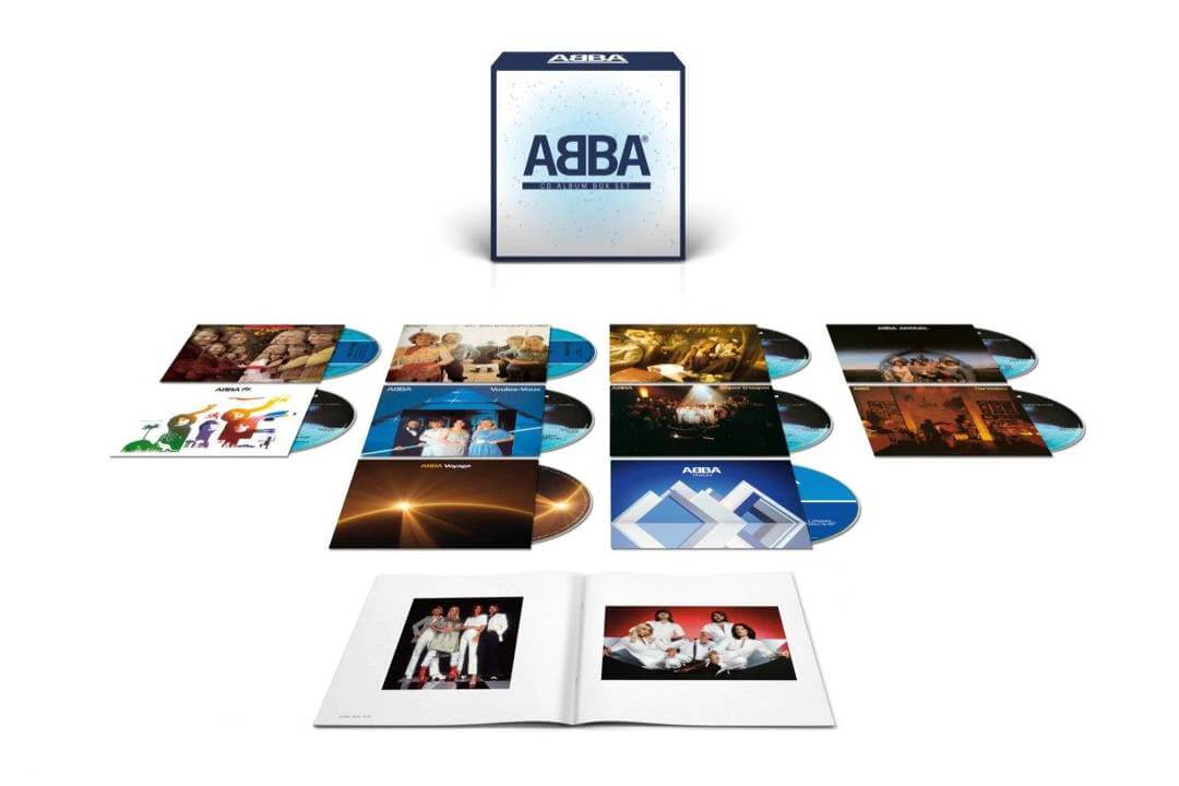 Okładka płyty winylowej zespołu Abba o tytule Studio albums