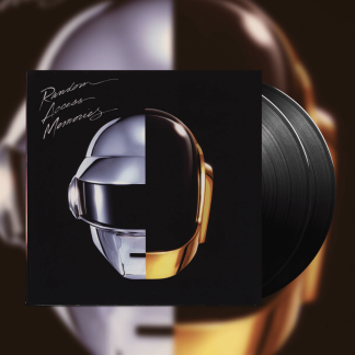 Okładka płyty winylowej artysty Daft Punk o tytule Random Access Memories