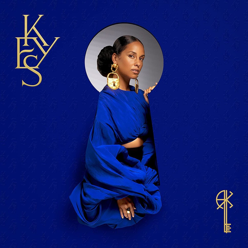Okładka płyty winylowej artysty Alicia Keys o tytule Keys