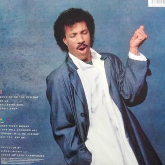 Okładka płyty winylowej artysty Lionel Richie s o tytule DANCING ON THE CEILING