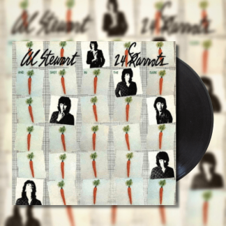 Okładka płyty winylowej artysty Al Stewart o tytule 24 CARROTS