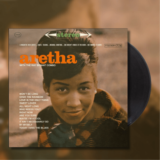 Okładka płyty winylowej artysty Aretha Franklin o tytule Aretha