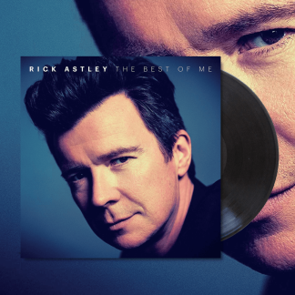 Okładka płyty winylowej artysty Rick Astley o tytule Ballady Rockowe