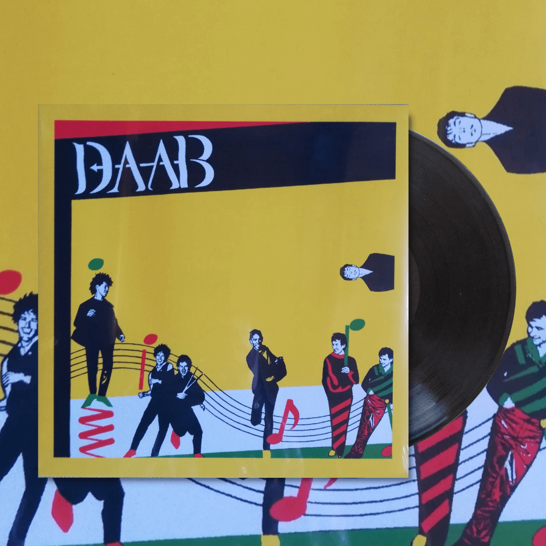 Okładka płyty winylowej artysty Daab o tytule DAAB