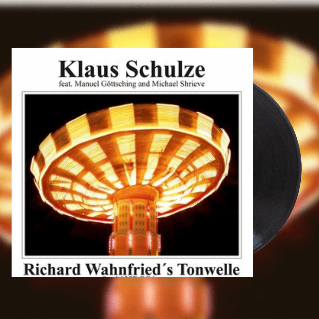 Okładka płyty winylowej artysty Klaus Schulze o tytule RICHARD WAHNFRIED'S TONWELLE (45 RPM EDITION)