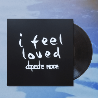 Okładka płyty winylowej artysty Depeche Mode o tytule I Feel Loved