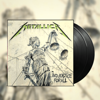 Okładka płyty winylowej artysty Metallica o tytule And Justice For