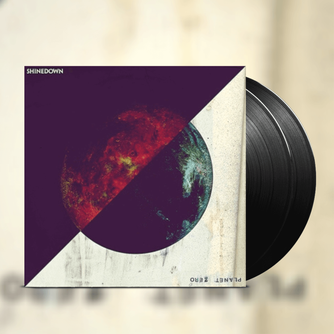 Okładka płyty winylowej artysty Shinedown o tytule Planet Zero