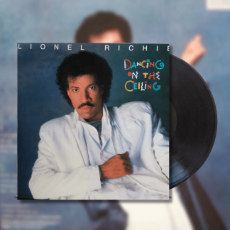 Okładka płyty winylowej artysty Lionel Richie s o tytule DANCING ON THE CEILING