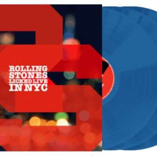 Okładka płyty winylowej artysty The Rolling Stones o tytule Licked Live in NY