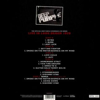Okładka płyty winylowej artysty Deep Purple o tytule Long Beach 3lp Limited Version