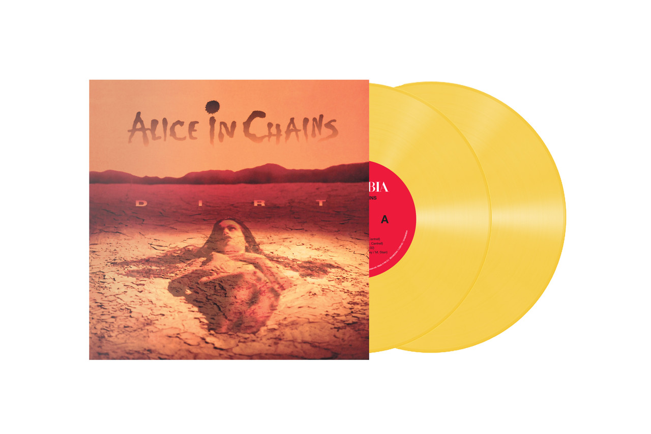 Okładka płyty winylowej artysty Alice In Chains o tytule Dirt
