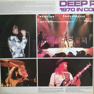 Okładka płyty winylowej artysty Deep Purple o tytule In Concert