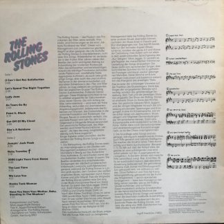 Okładka płyty winylowej artysty The Rolling Stones o tytule The Rolling Stones
