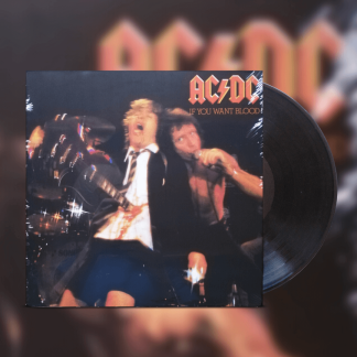 Okładka płyty winylowej artysty AC/DC o tytule If You Want Blood You've Got It