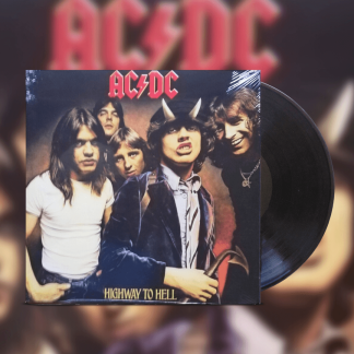 Okładka płyty winylowej artysty AC/DC o tytule Highway To Hell