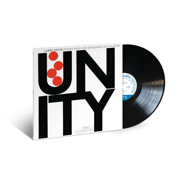 Okładka płyty winylowej artysty Larry Young o tytule Unity