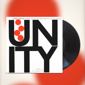 Okładka płyty winylowej artysty Larry Young o tytule Unity