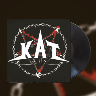 Okładka płyty winylowej artysty KAT o tytule Metal and Hell